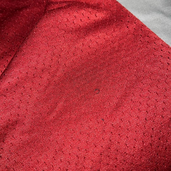 Vintage Starter Football Jersey Blank Number 33 Red & Gray Short Sleeve Size XL - Picture 7 of 7